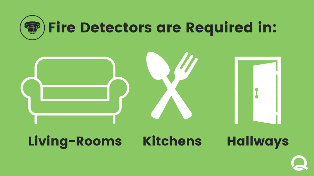 Minimum Fire detector requirements in Scottish homes